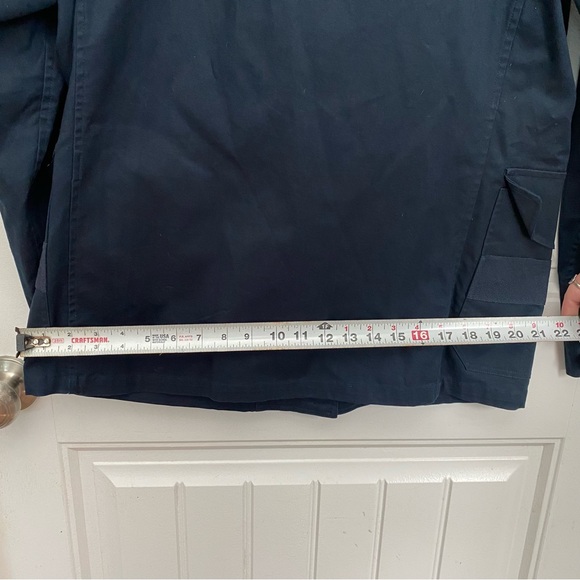 LRL • Ralph Lauren • Cotton Utility Jacket • Navy / Gold Toggle Closure • Size L - Picture 6 of 10